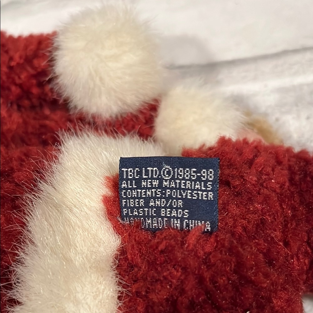 Boyds Bear 10 inch Santa Teddy Bear Plush - Picture 6 of 7